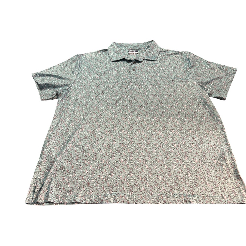 Hogan Cocktail Patterned Polo Shirt